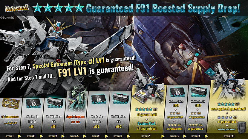 Revival F91 Guaranteed Boosted Supply Drop