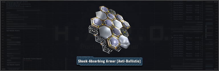 Custom Part Shock-Absorbing Armor Anti-Ballistic LV1