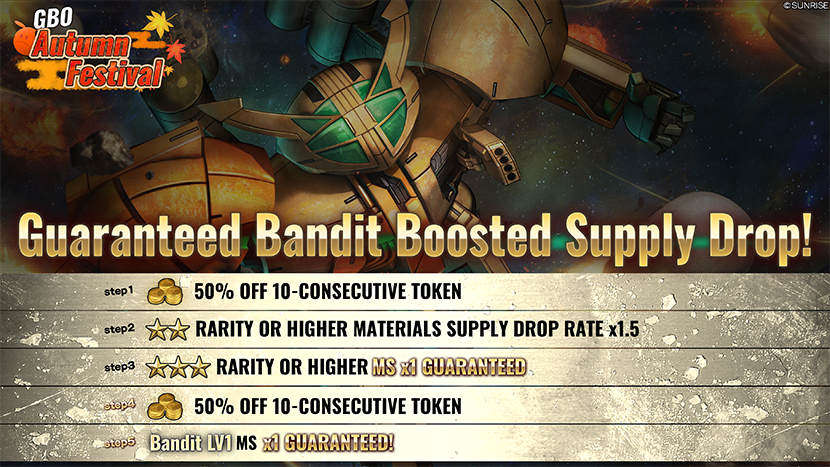 Bandit Guaranteed Boosted Supply Drop